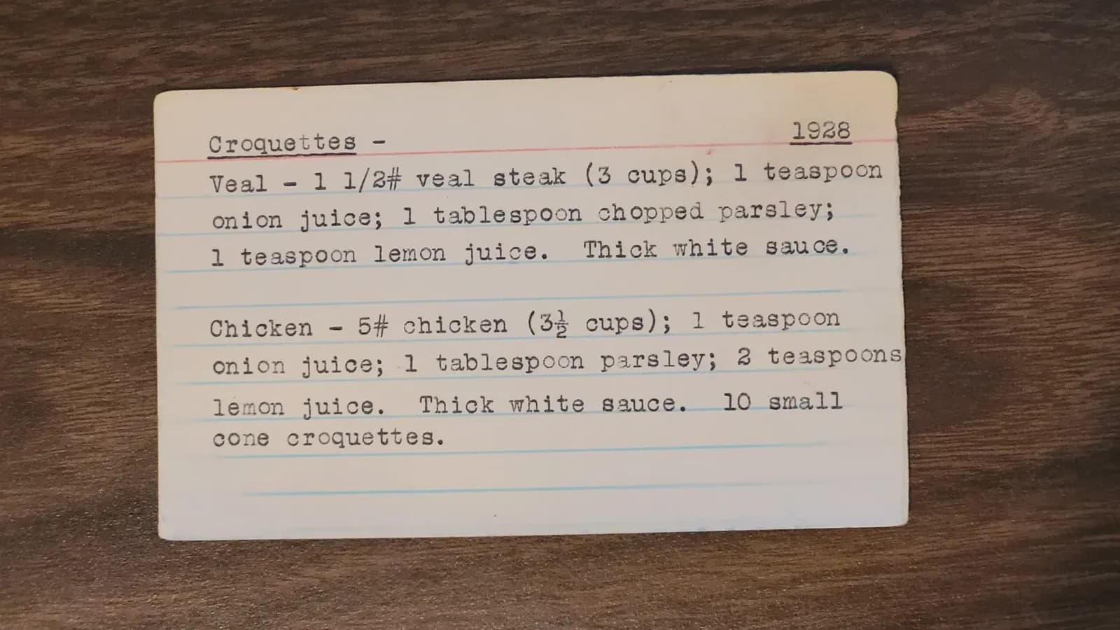 Scan of Croquettes